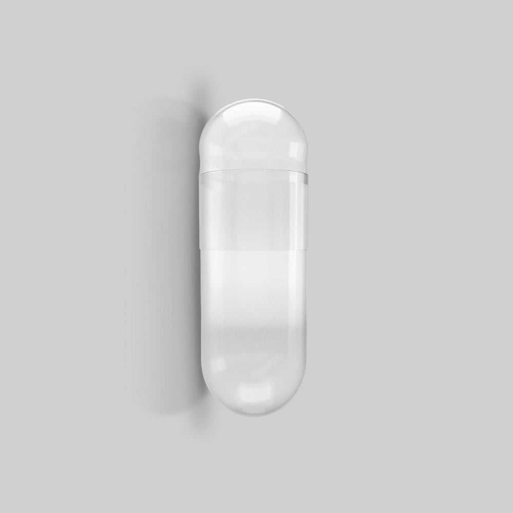 Clear Size 000 Empty Gelatin Capsules by Capsuline - 1000 Count - 1000