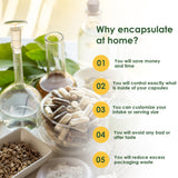 Clear Size 4 Empty Vegetarian Capsules by Capsuline - 5000 Count - 5000