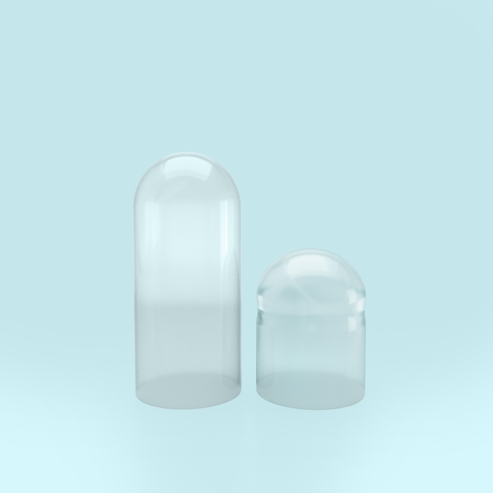 Clear Gelatin Capsules Size 00 (Box of 75,000) - SEPARATED - Clear