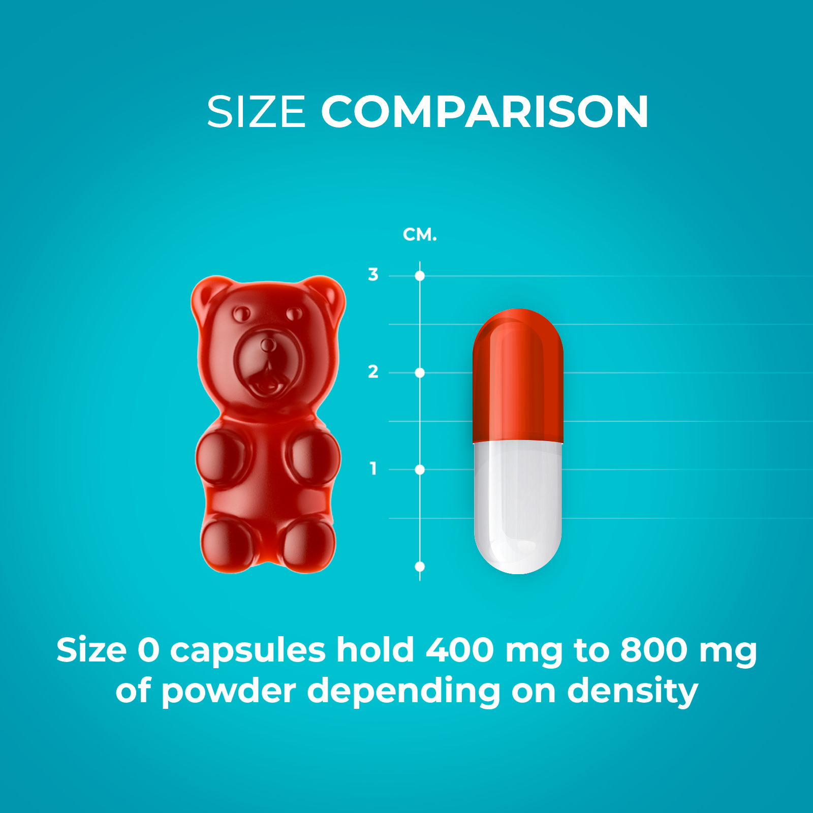 Capsuline PETcaps Beef Flavored Gelatin Empty Capsules Size 1 - 100 Count - 100