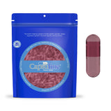 Capsuline Purple Carrot  Natural Colorant Empty Vegetarian Capsules Size 00 - Purple  - TiO2-Free - 1,000 Count - 1000